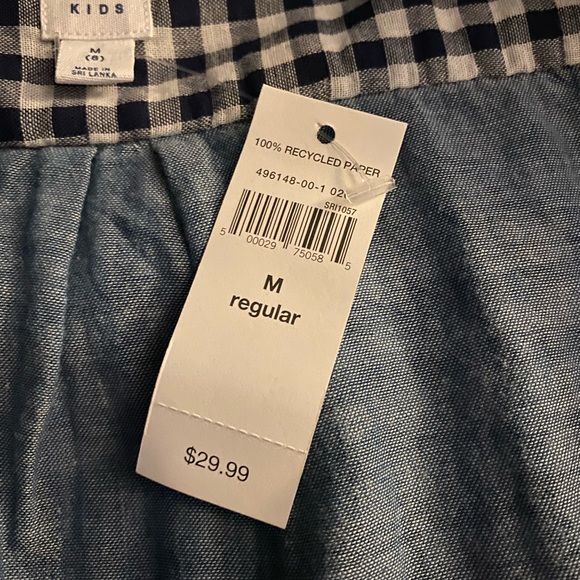 GAP kids checkered dress shirt - Picture 4 of 4